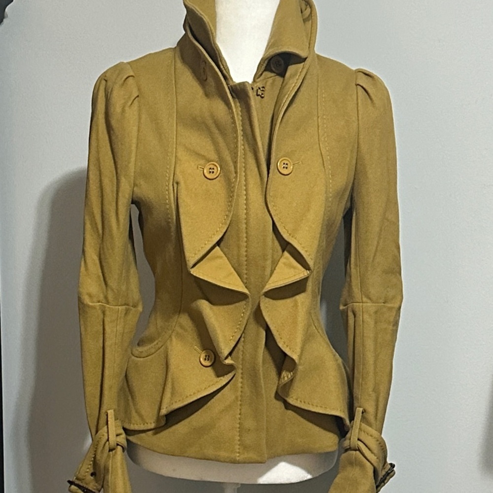 BCBG XS Women's Double-Breasted Jacket